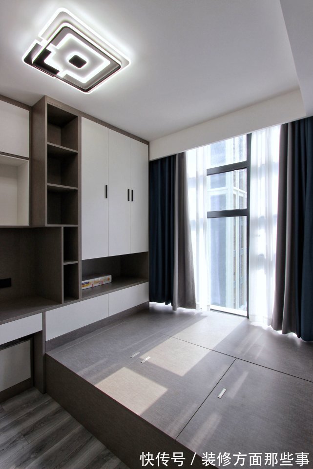 光影|110平复式现代风格,提升空间的“高级感”