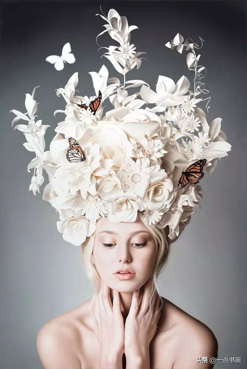 艺术家$瑞典女艺术家 安娜·哈尔丁·莫尔 写实作品欣赏