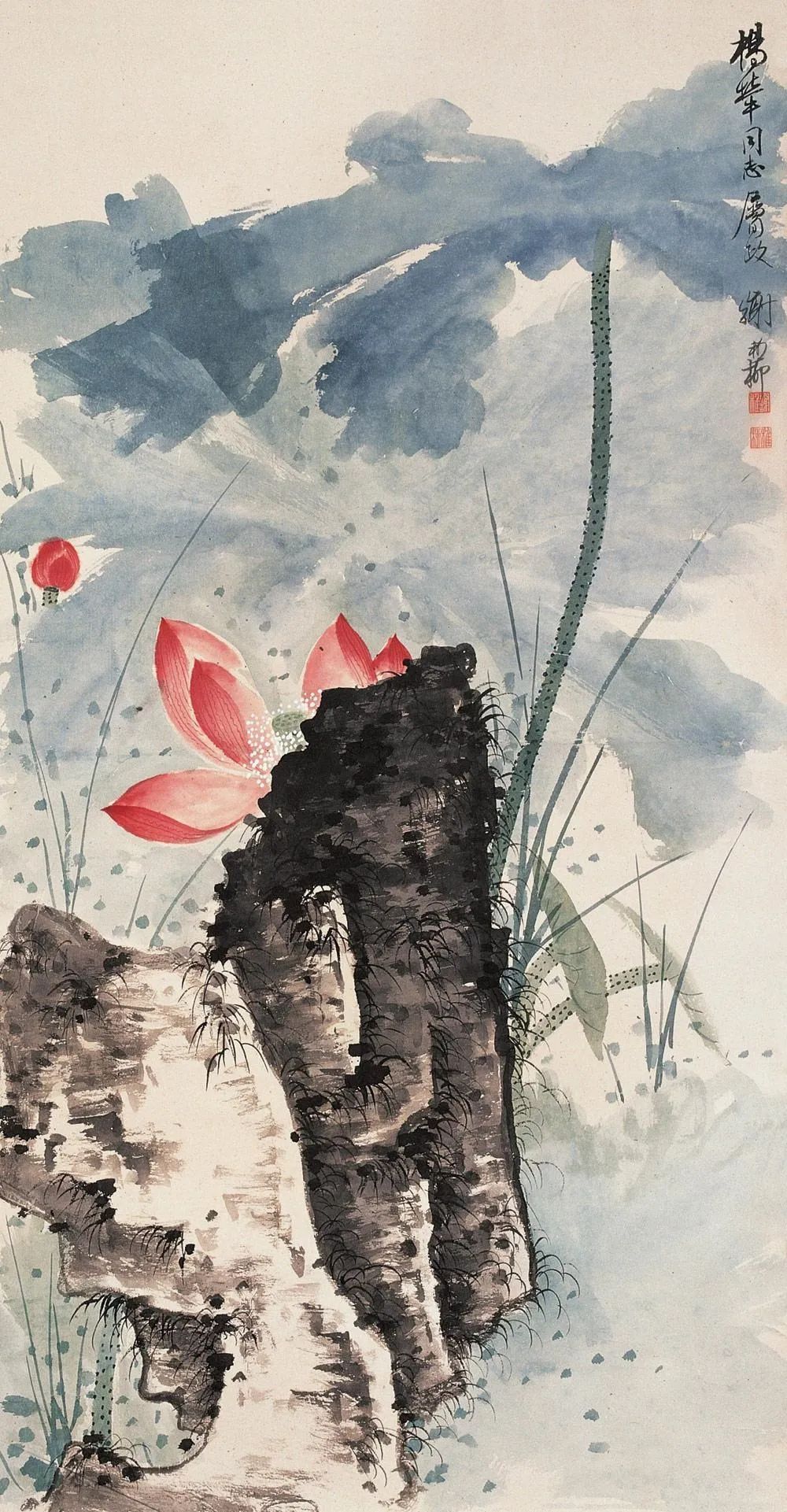 荷塘$谢稚柳的江南荷塘，美翻了