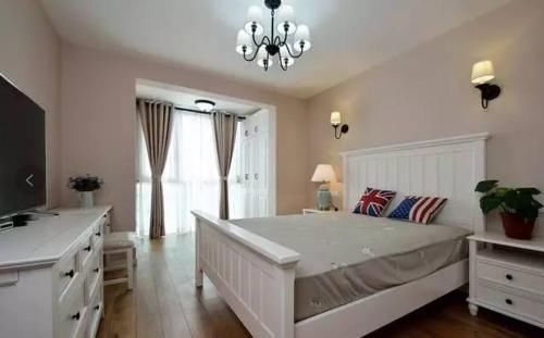 美式|118㎡简约美式三室两厅，浴霸灯还可以这样装，太聪明了！