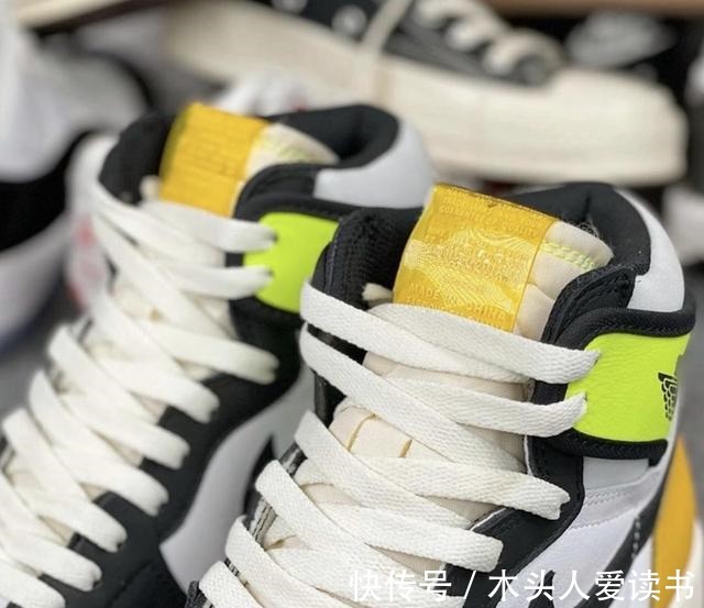 jordan 经典黑脚趾造型！另类黑黄配色Air Jordan 1实物释出！