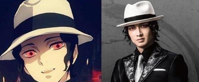 灶门|鬼灭之刃动漫vs真人,无惨气质神还原,祢豆子依旧十分可爱
