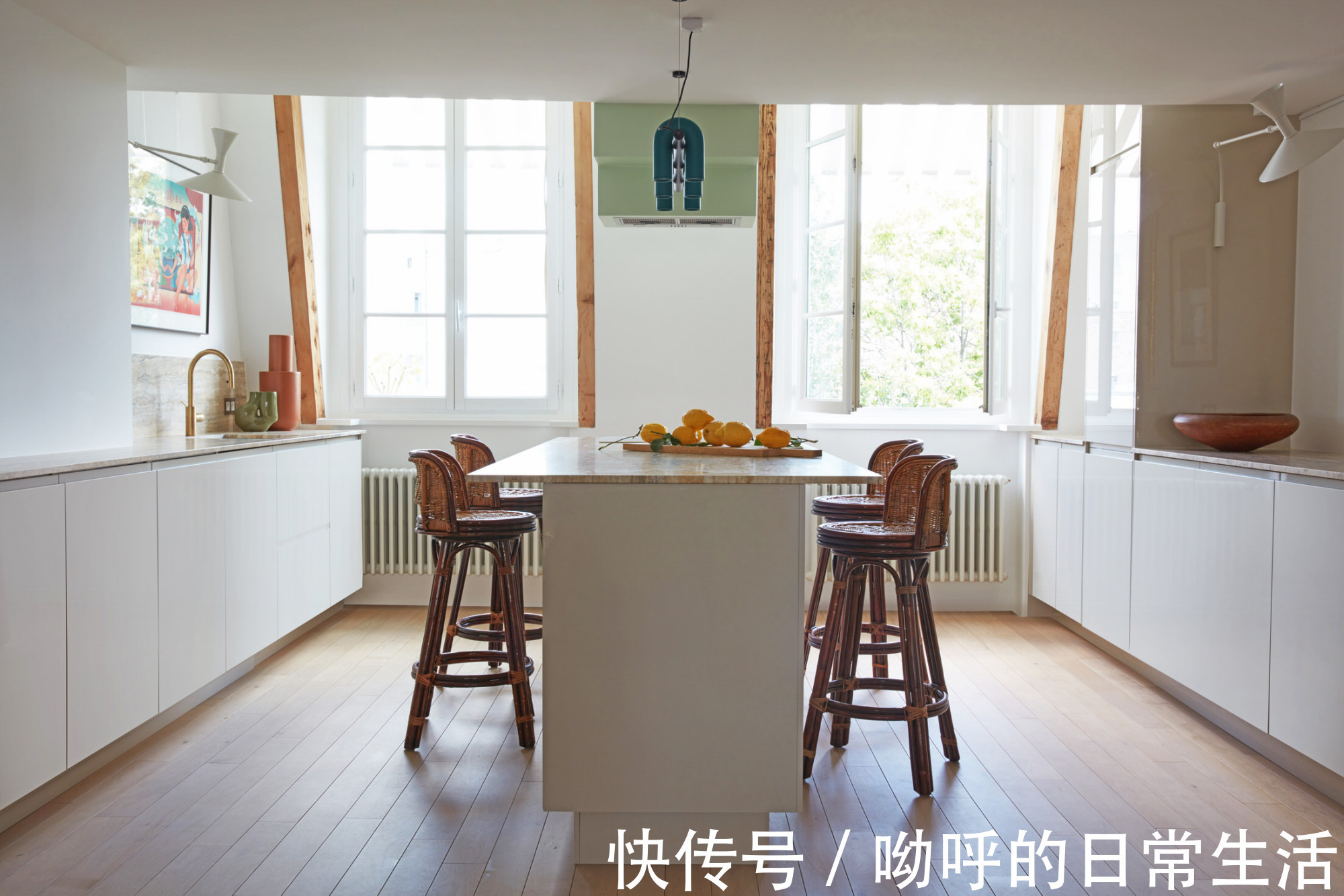 木镶板|Manuelle Gautrand丨 巴黎日晷公寓