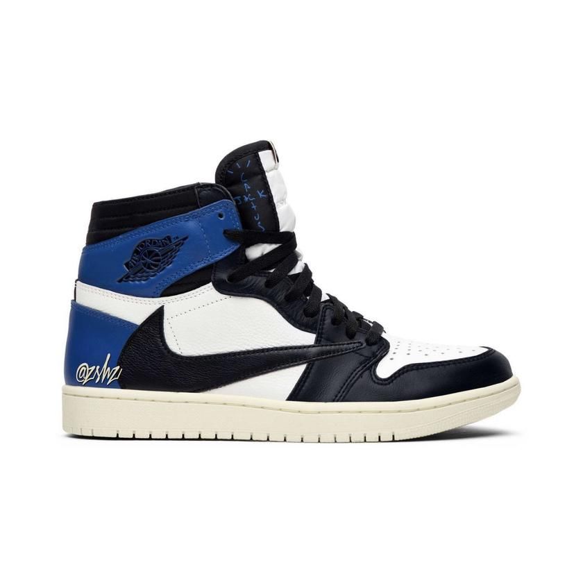 Travis Scott 上脚曝光的 TS xfragment design x Air Jordan 1 三方联名渲染图释出！