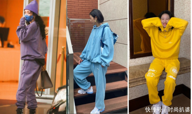 卫衣套装+大衣保暖又流行！可连维密超模上身也臃肿，怎么破？