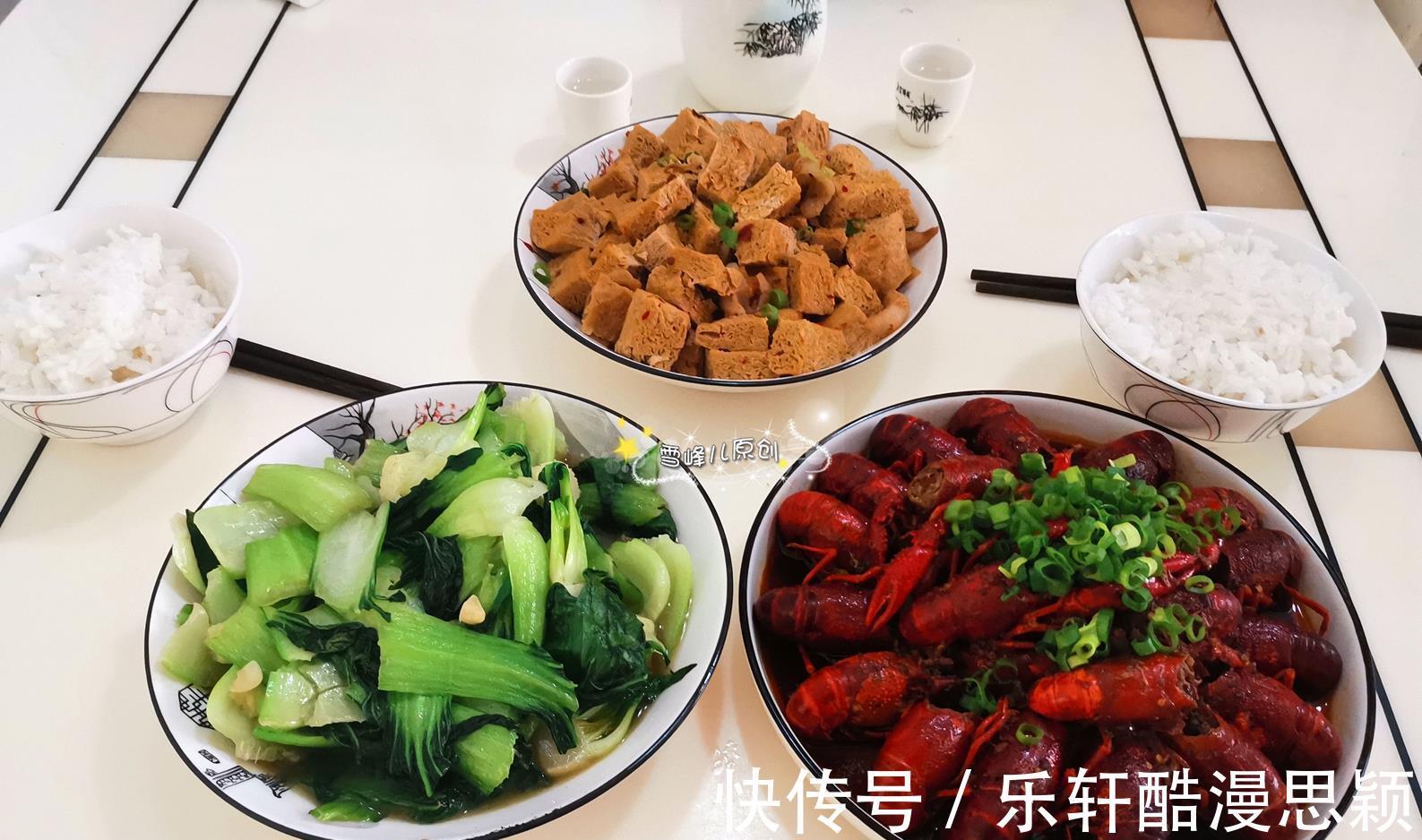 冻豆腐|我家午餐3道菜，花了20块钱，老两口吃得连汤都不剩，网友馋了