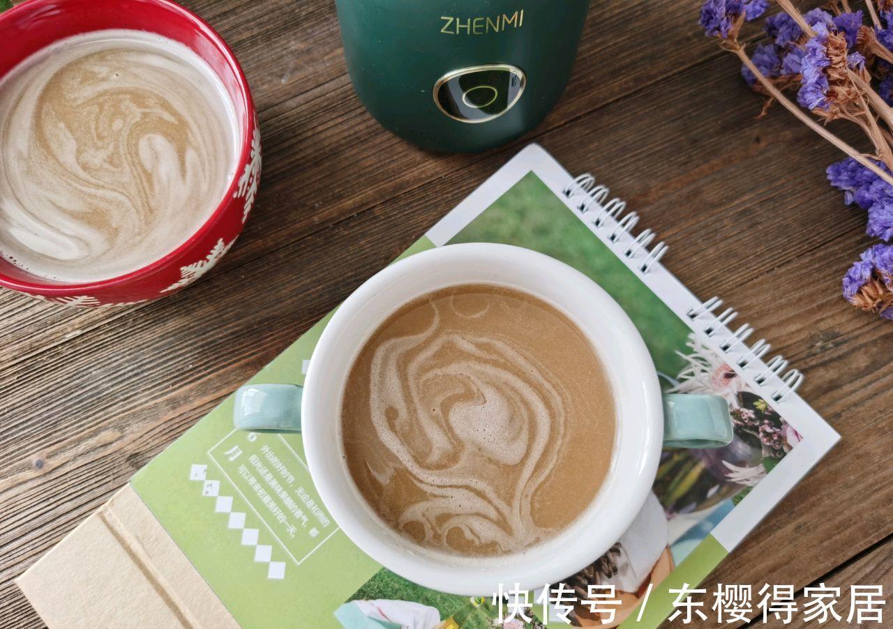 豆浆|天气变凉了，早餐来上一碗三色米糊，女人孩子要多吃