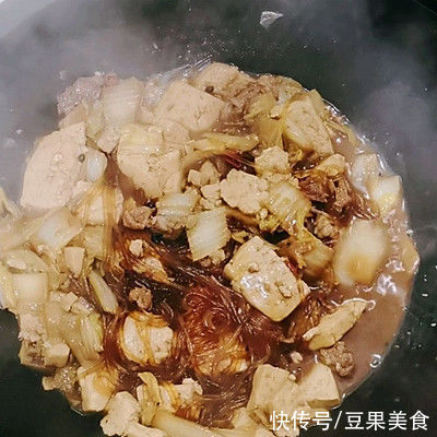 家常烩菜|菜白豆腐粉条（接地气的家常烩菜）