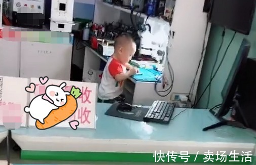 修理师|“最小修理师”宝宝火了,什么钱不钱的无所谓,两颗糖就行了