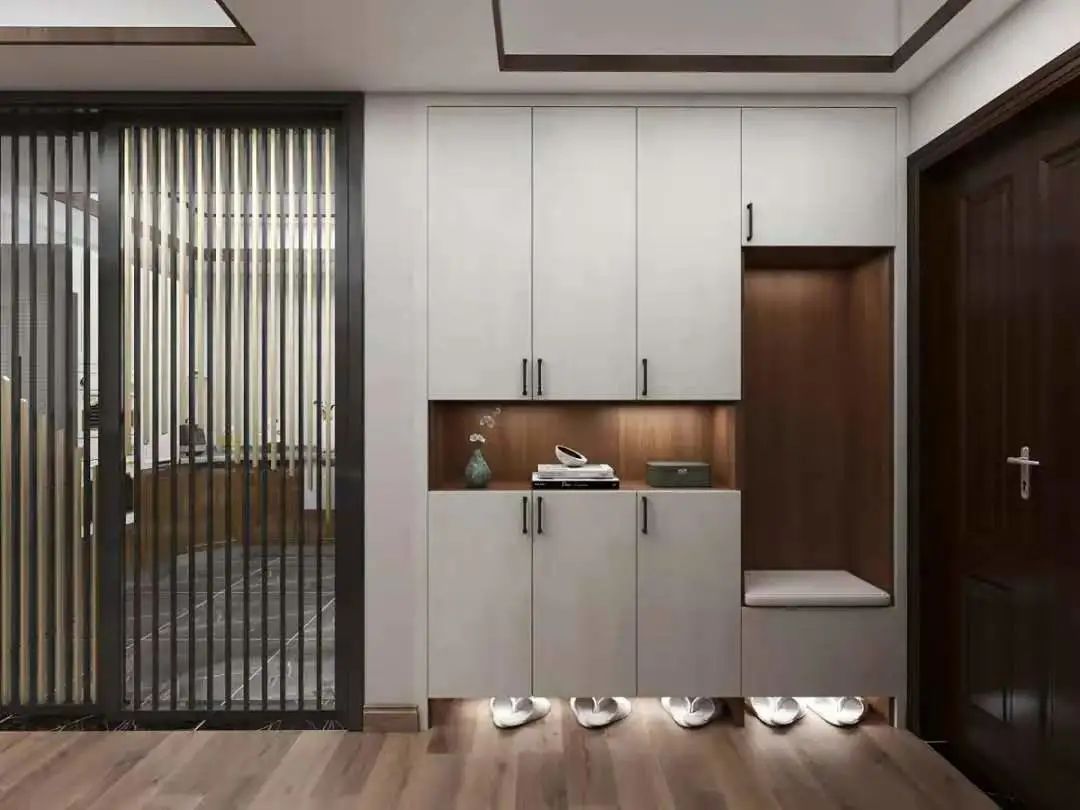 玄关柜|房子再小也要把这7个地方装上柜子!比多买一间房都值!