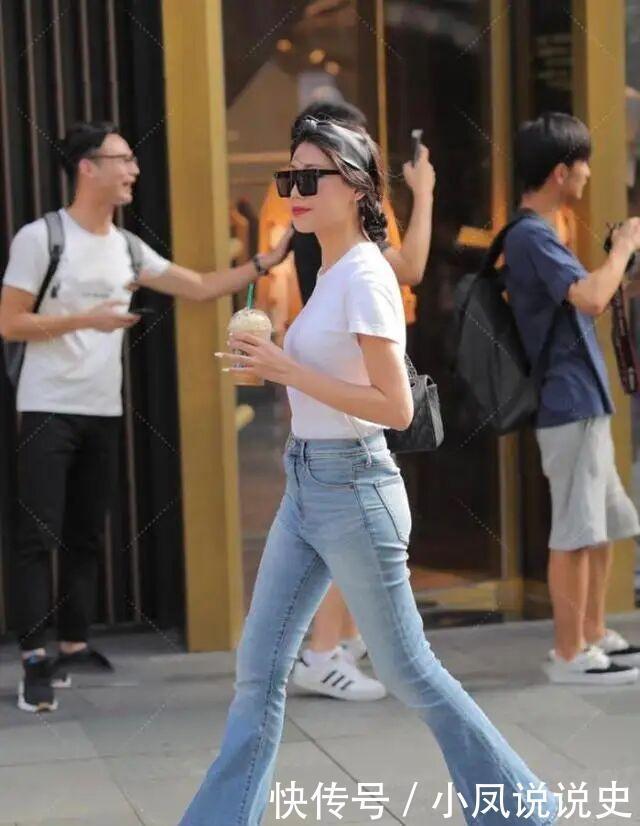 收起你的阔腿裤,今夏“喇叭裤”更吃香,不仅减龄又显瘦