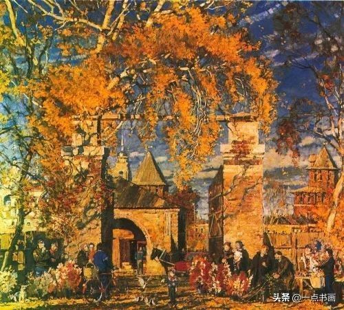 美术学院#阿巴库莫夫：被誉为俄罗斯的金笔，其画笔下都是净化的世界