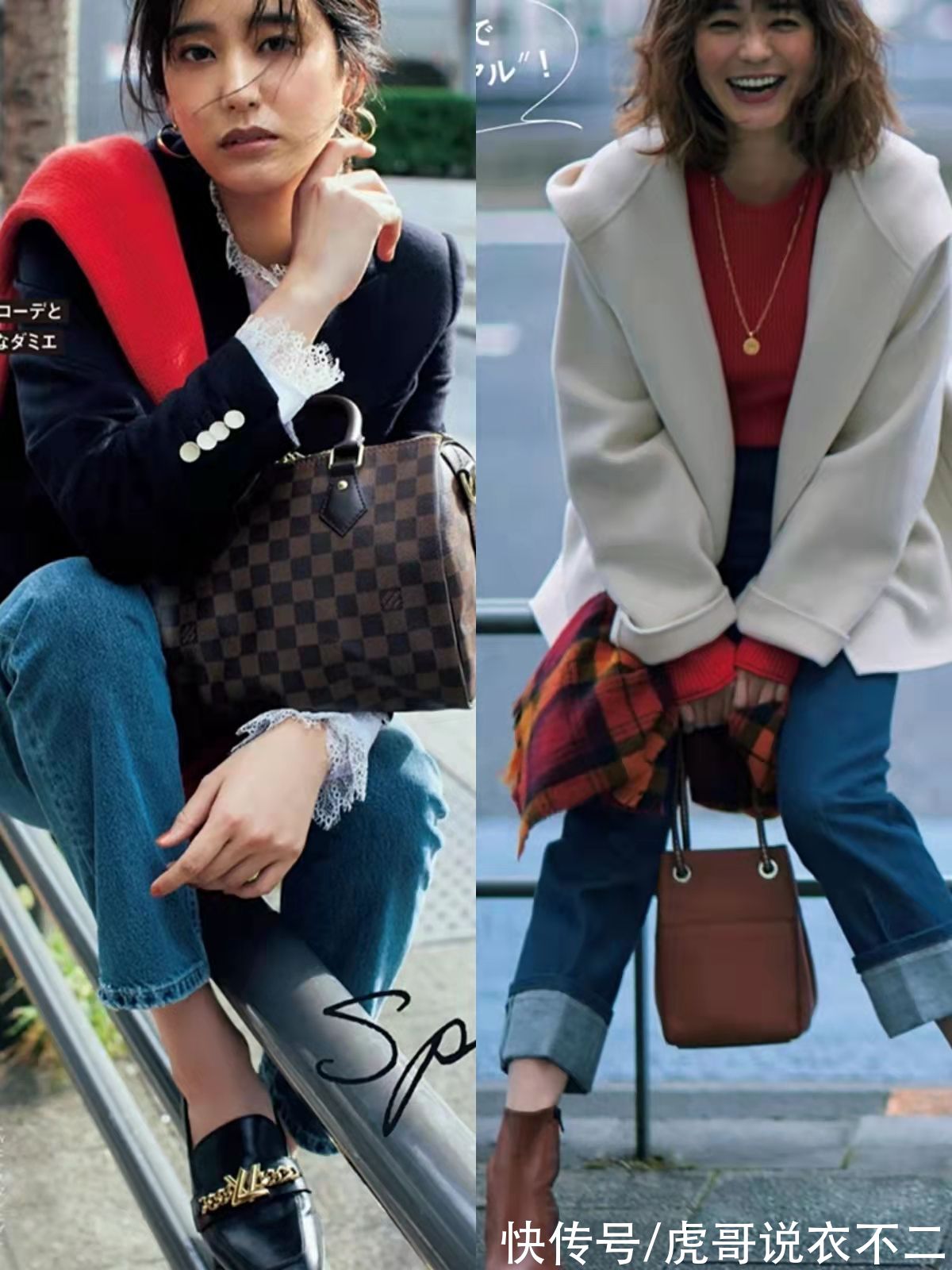 足踝|“呢大衣+九分裤”，才是冬季最火搭法，40岁后照着穿时髦又显瘦