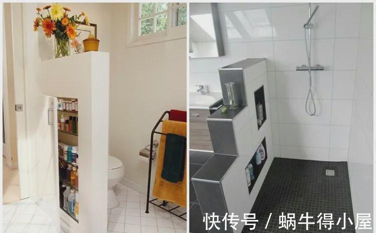 马桶|卫生间但凡不是小到可怜,能砌半墙就砌半墙,图的就是5个好处