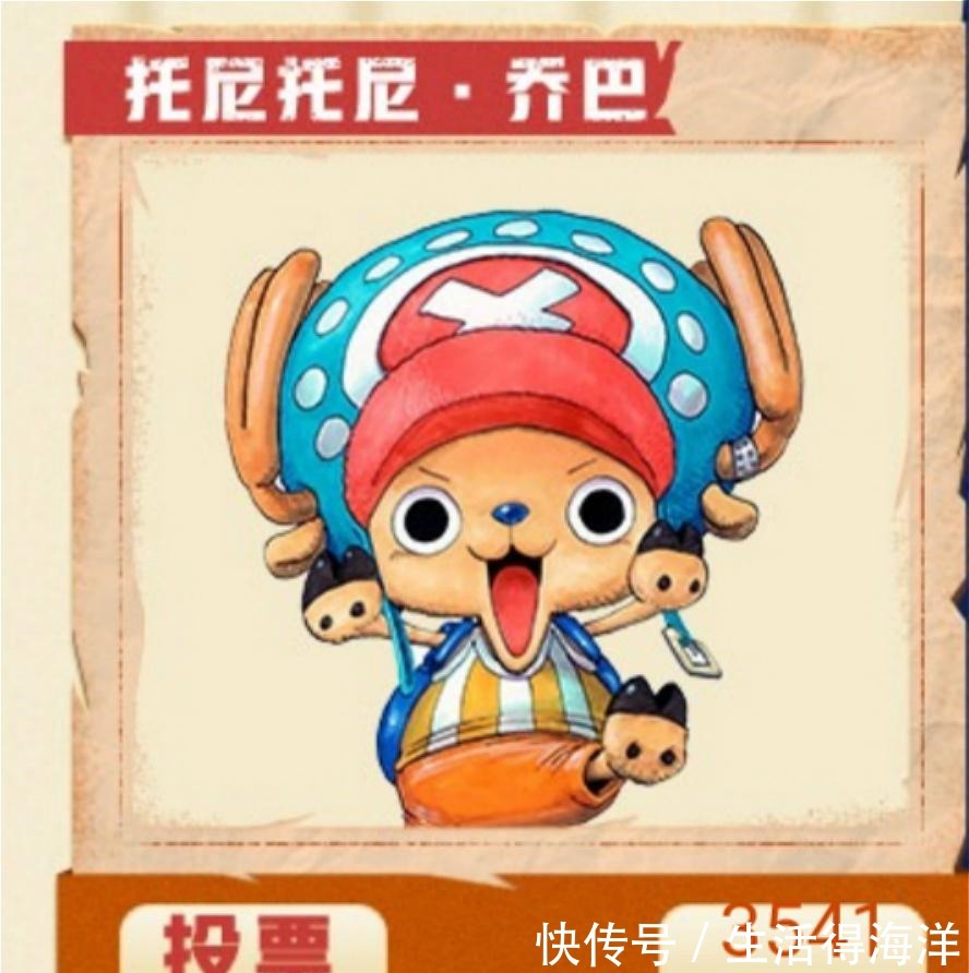 卡普|腾讯动漫举办《海贼王》角色投票,索隆超越路飞,乔巴让人很意外
