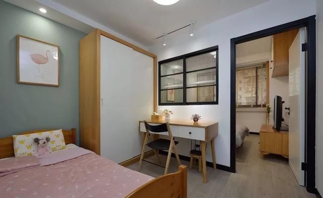 百叶帘|神乎其技!36㎡学区房,硬是做出了3室2厅!住了一家5口还不挤?