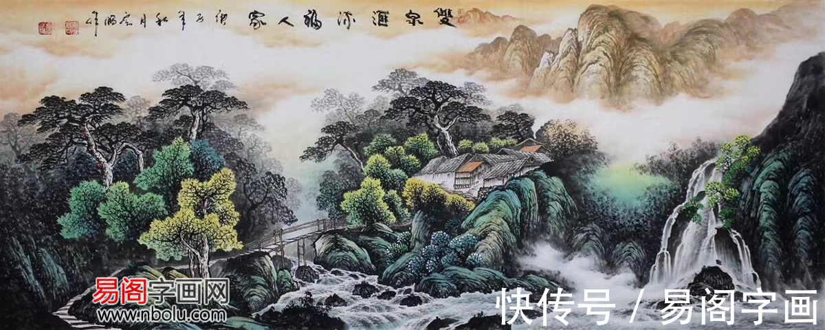 构图！高云鹏 当代国画新锐画家 方寸之间显山水豪情