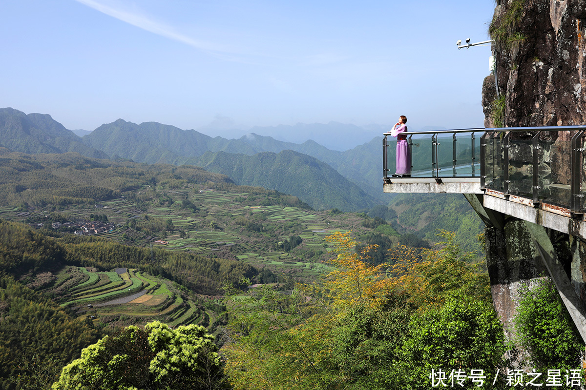 桃源 南尖岩,相忘于红尘的桃源净土,天空之镜,昙花一现