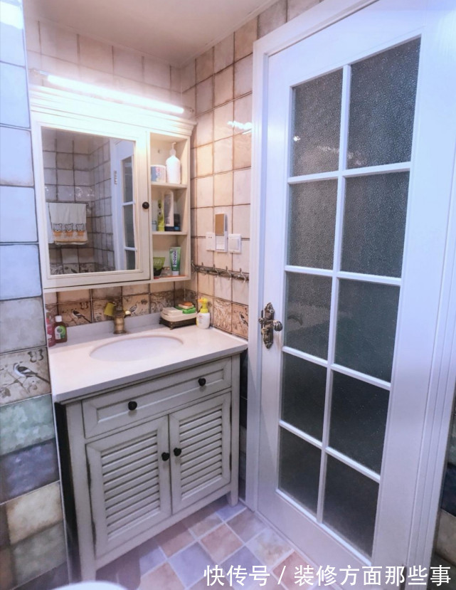 家具|70平蓝色美式风,让家具和软配成为空间的主角