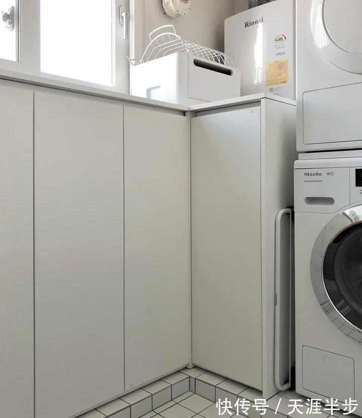 空间|套内74㎡的样板间,买来做一家三口的新房!双L型的柜体,超可爱