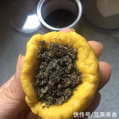 这道南瓜刺猬包太销魂,同事吃过都找我要菜谱