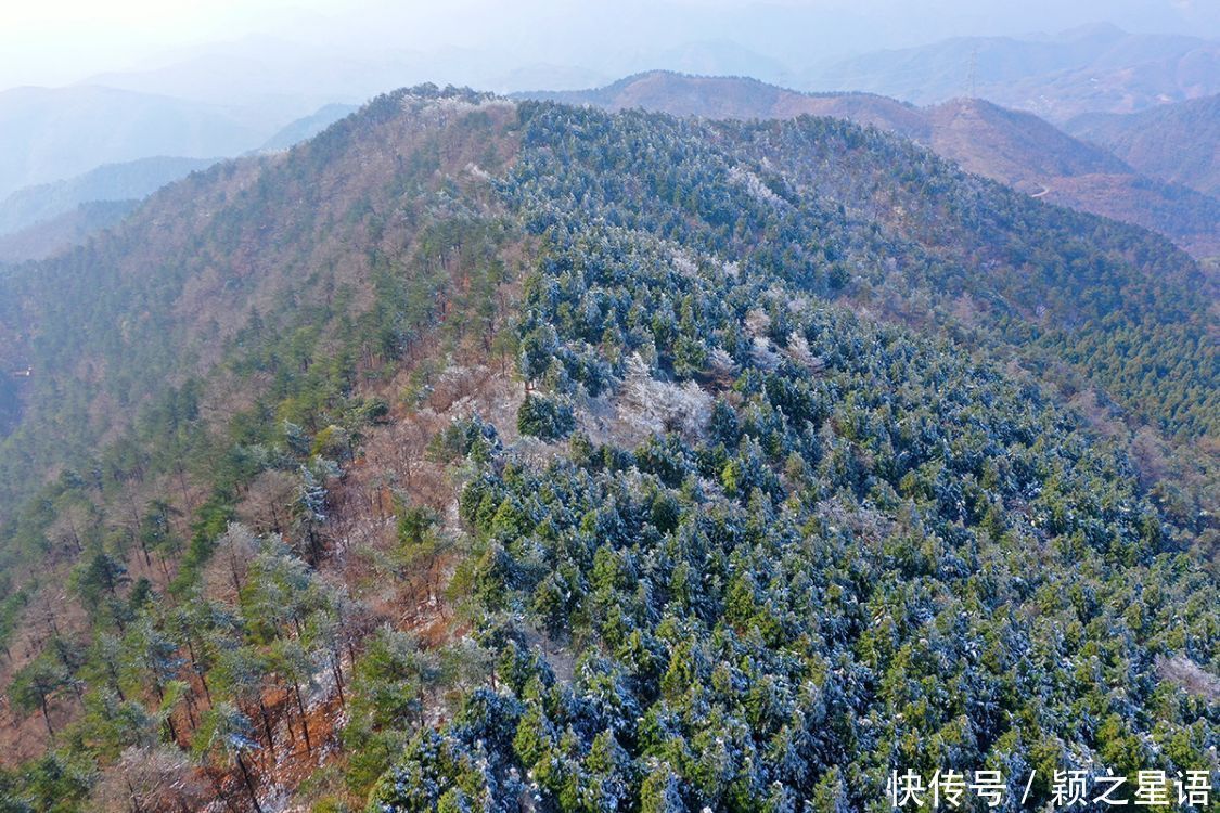 黄泥浆岗|宁波第二高峰，雪国风光，雾凇奇观