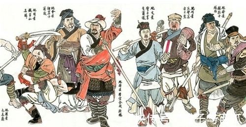 五虎将#梁山108将中,仅1位顶级高手,4位一流高手,剩下的人都不足挂齿