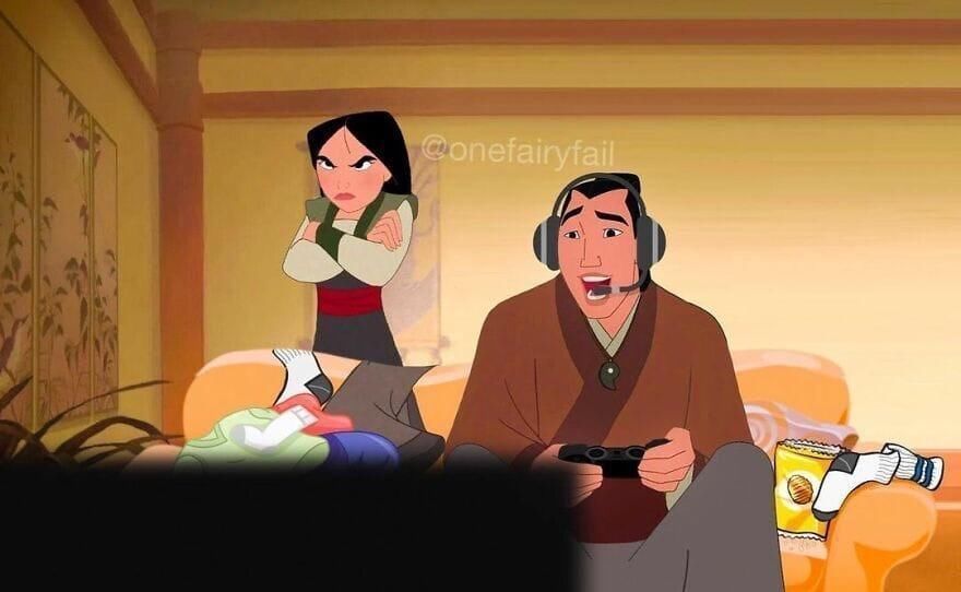 爱丽儿|当迪士尼公主拥有现代科技，冰雪女王爱自拍，却成了滤镜受害者！