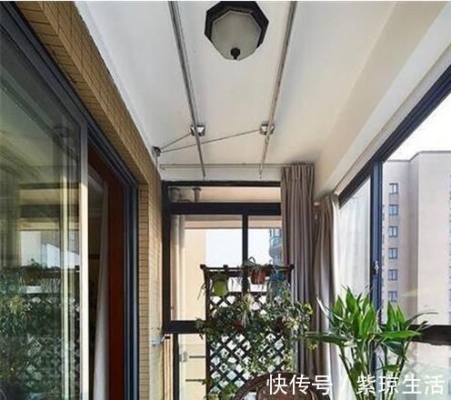 新房|新房装修,阳台晾衣杆不装中间装一边入住才知道简直太实用了