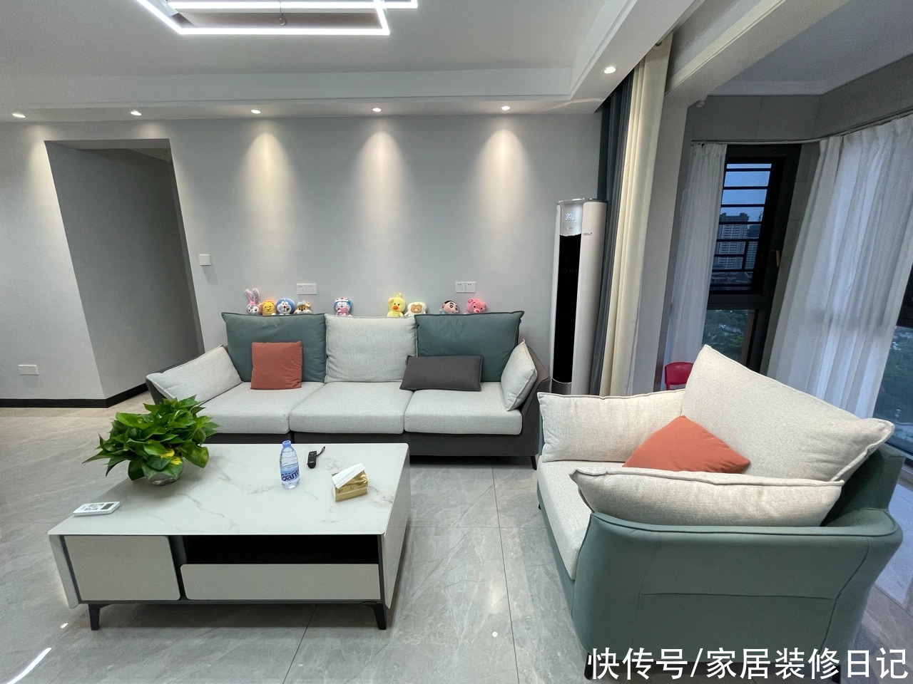 进场|家具进场结束,目前硬装14万+家具电器4万,无玄关这么装修就对了