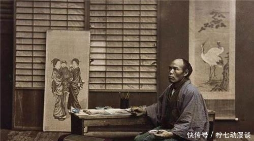 日本|19世纪的日本风情:女子妆容太辣眼,武士目露凶光,电影都拍不出