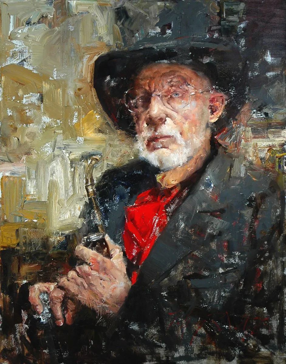 jeffrey|他的油画笔触粗犷又细腻,透着一种不可言说的美