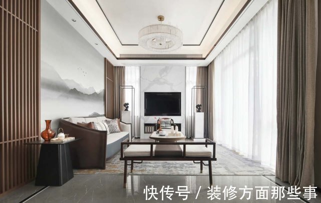 卧室|169平以东方人的“留白”美学观控制节奏,尽显大家风范