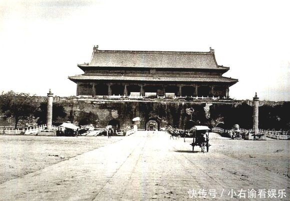 日本人百年前拍的紫禁城:带你看看真实的古都旧影!