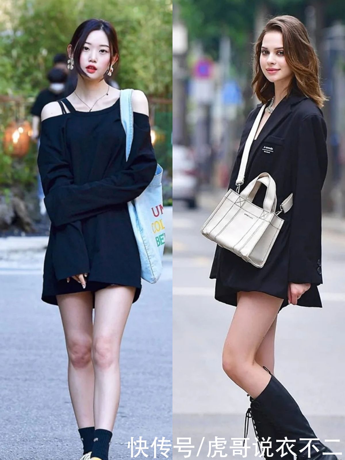 小蛮腰|看完韩国美女的街拍才明白，好衣品比颜值更重要，照着穿潮爆街头