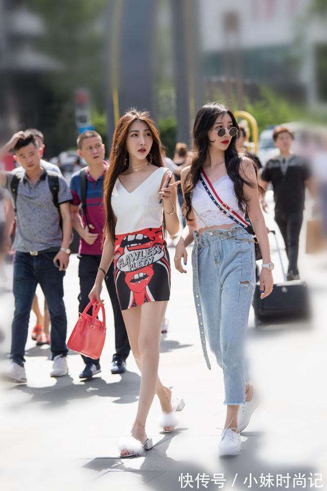 穿搭 街拍路人,轻熟小女人的穿搭参考,让你减龄又清新
