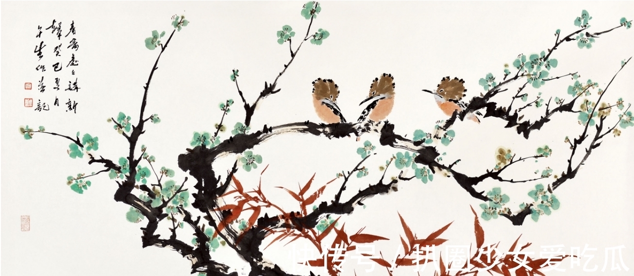 工笔&周午生:兼顾工笔与写意的花鸟画,格调雅正又赏心悦目