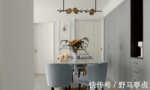 大理石|她把85㎡小户型，装成轻奢现代欧式风，复古又摩登，太漂亮了！