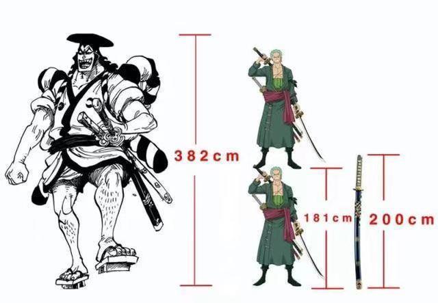 索隆|海贼王:1.9米的阎魔,为何在索隆手里刚好,难道放20年缩水了?