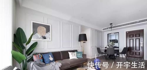 大套间|96㎡现代简欧风，主次卧打通，小户型变身大套间！时尚又温馨