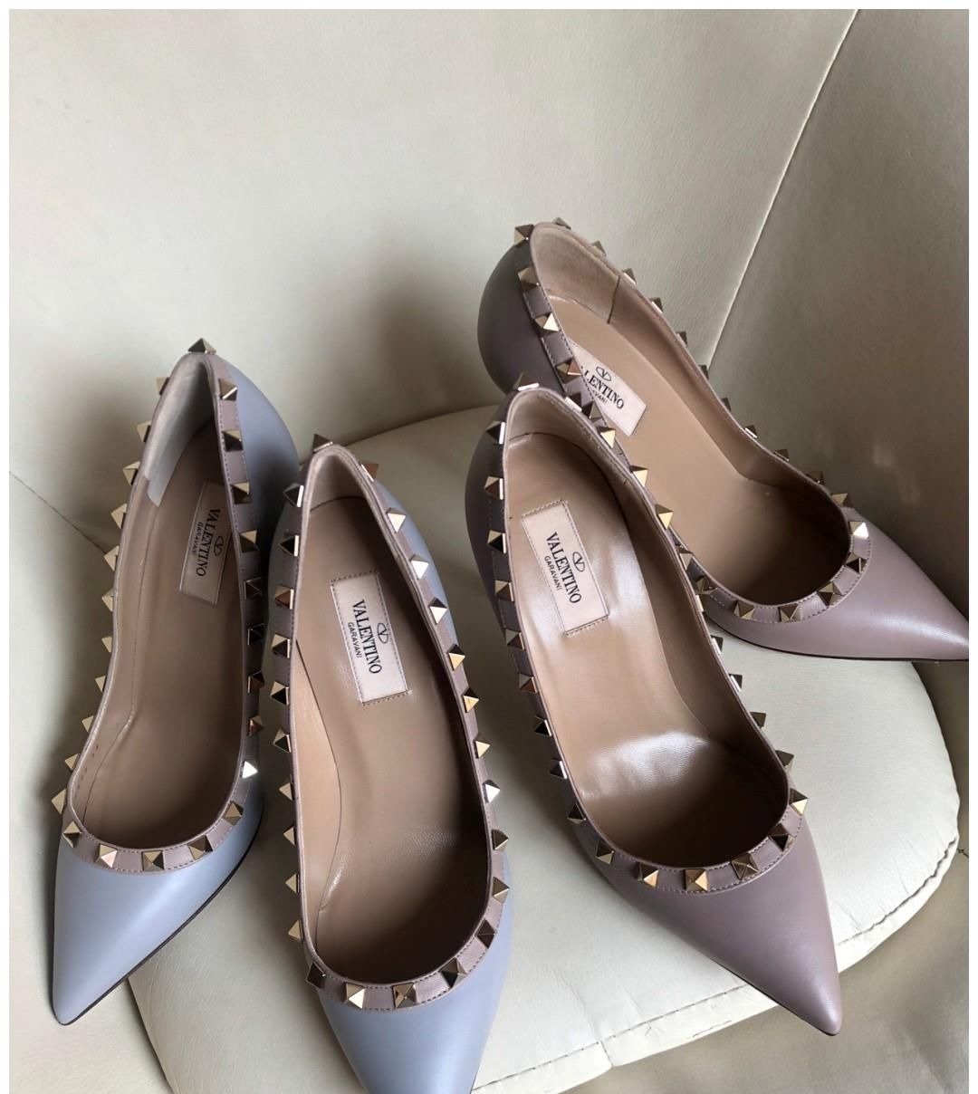 三环 满身都是铆钉的奢侈品高跟鞋,华伦天奴靠出众博眼球,性感度极高