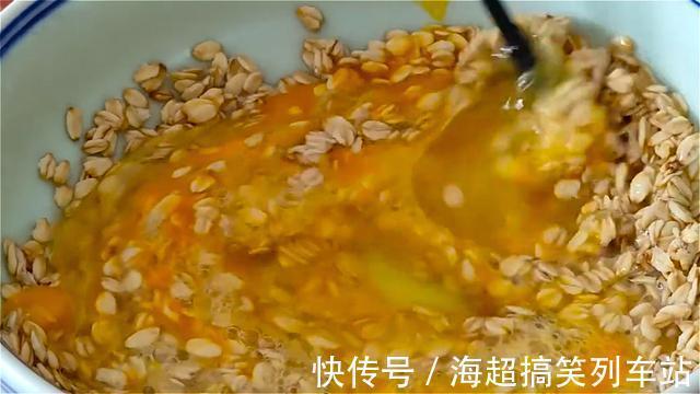 好吃|燕麦这样做太好吃了,往里面加3个鸡蛋,比油条好吃,比馅饼简单