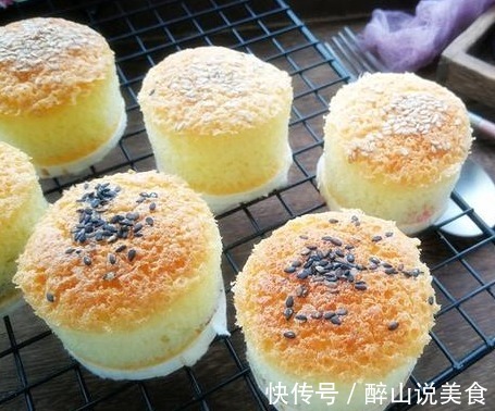 一碗面粉,3个鸡蛋,不加水不加油,在家做香喷喷的小蛋糕