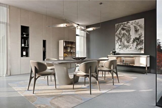 胡桃木|剪刀石头布进口家具TURRI,豪宅奢华风格家具设计之美!