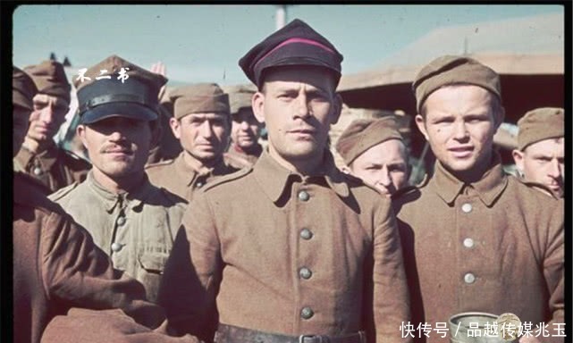 俘虏的波|彩色老照片:直击苏德夹击下的波兰,被俘波军士兵眼中满是离殇