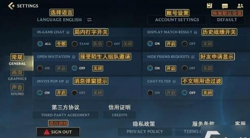 图文|英雄联盟手游游戏界面中文翻译图文大全 ，英雄联盟手游如何设置中文
