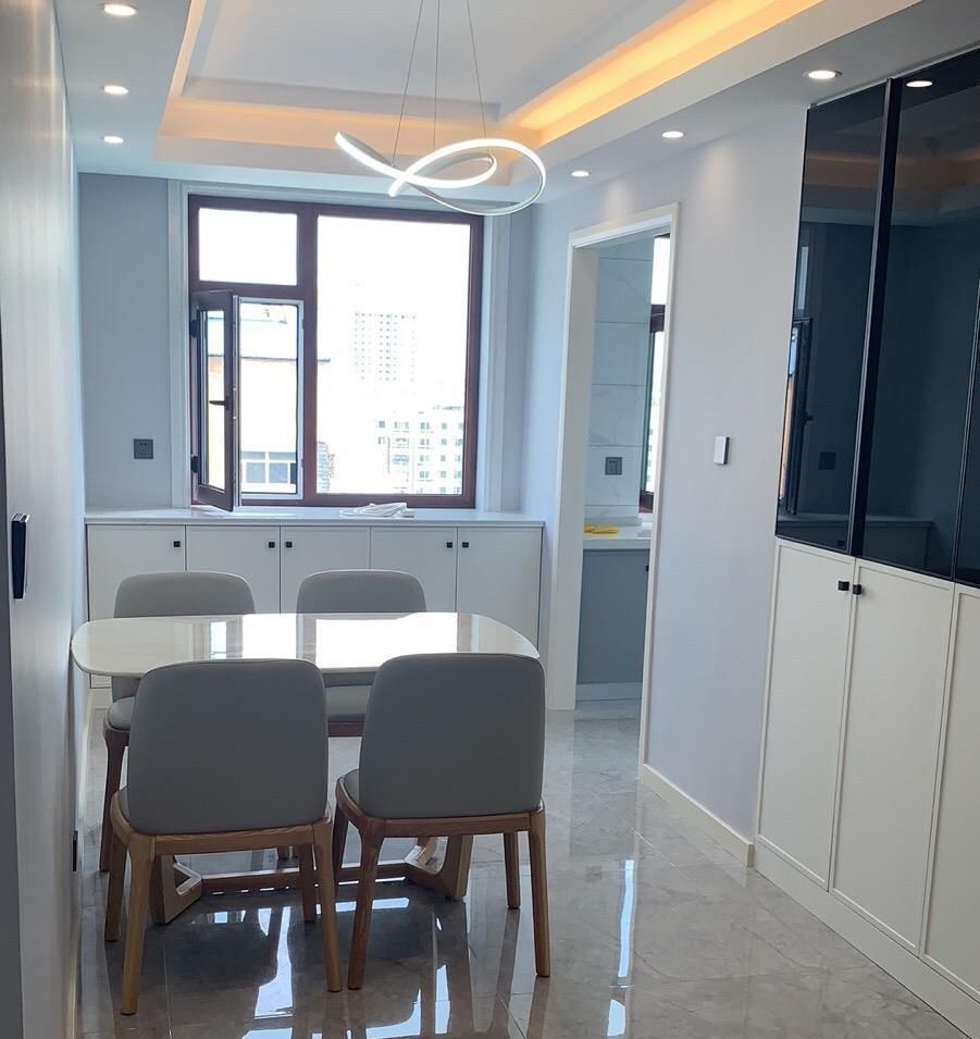 鞋柜|她家面积不大,入户鞋柜非常实用,橱柜不到顶很方便使用,晒晒