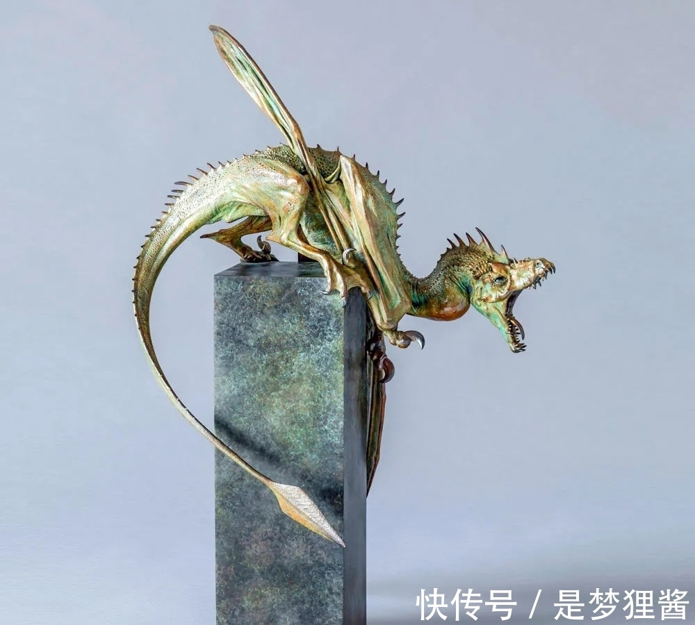 形象派!细致到肌肤纹理的动物雕塑大师