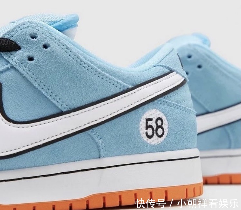 全新配色Dunk图片释出 配色灵感源自海湾赛车队