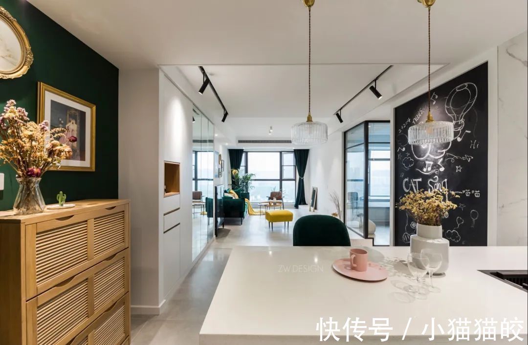 为主人|75㎡现代轻奢,精致的复古调,让小房子也清新脱俗